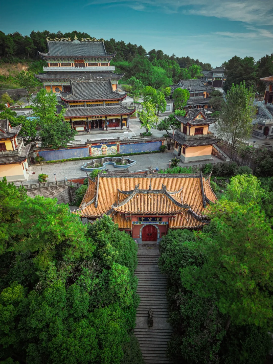 在重庆的僧官寺找到心灵的宁静和放松🌈❤️