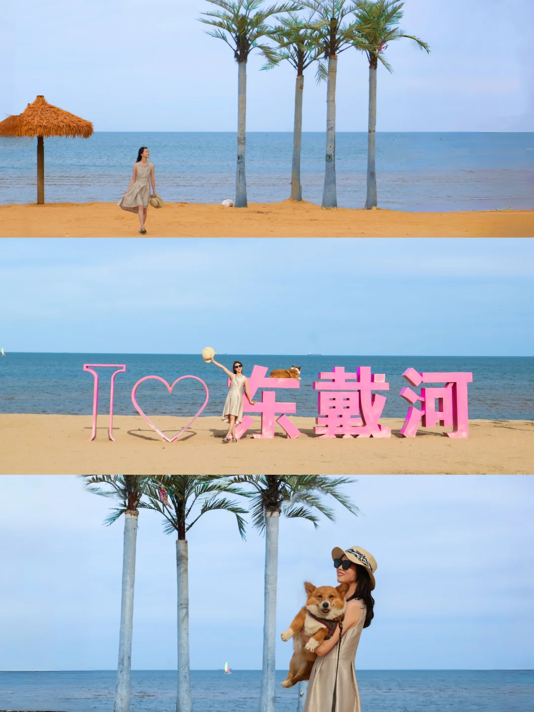 我以为阿那亚很美了‼️去了东戴河才知道…