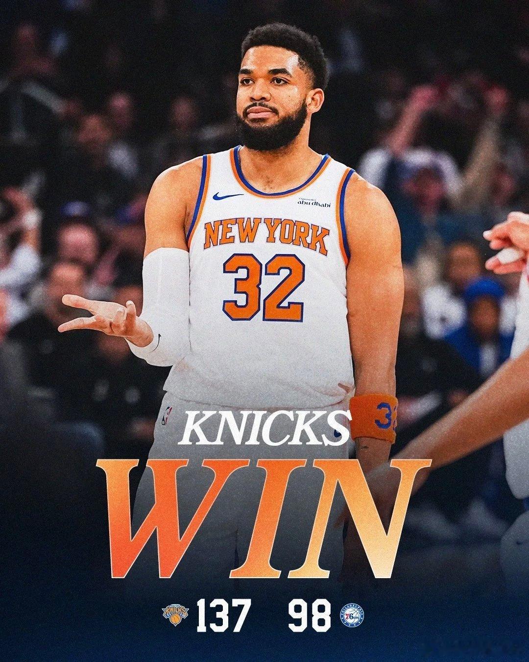 5月5日，NBA季后赛东部半决赛G1，尼克斯主场迎战76人。尼克斯从第...