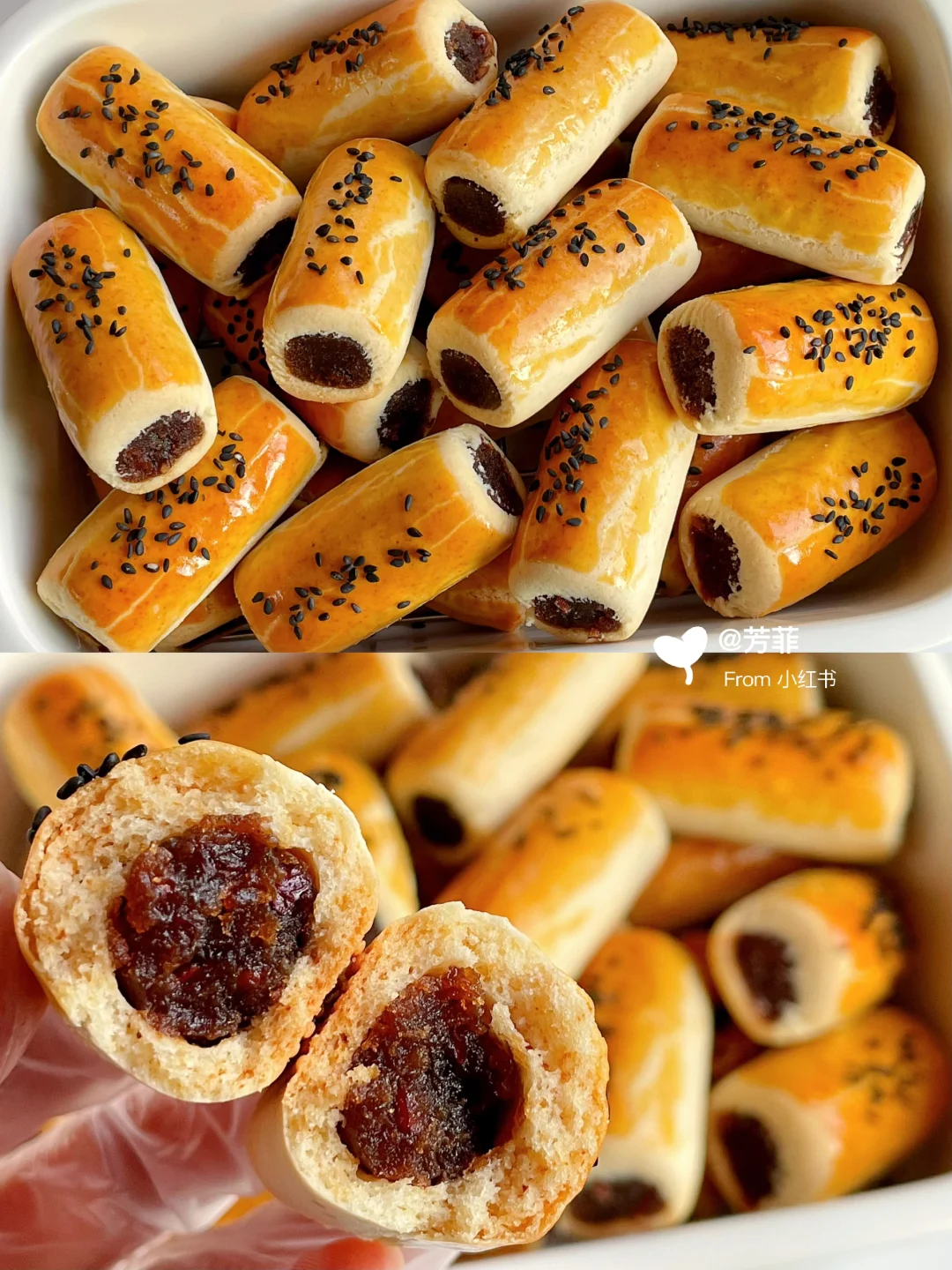 又被夸了❗️复刻鲍师傅枣泥酥，真的太好吃啦
