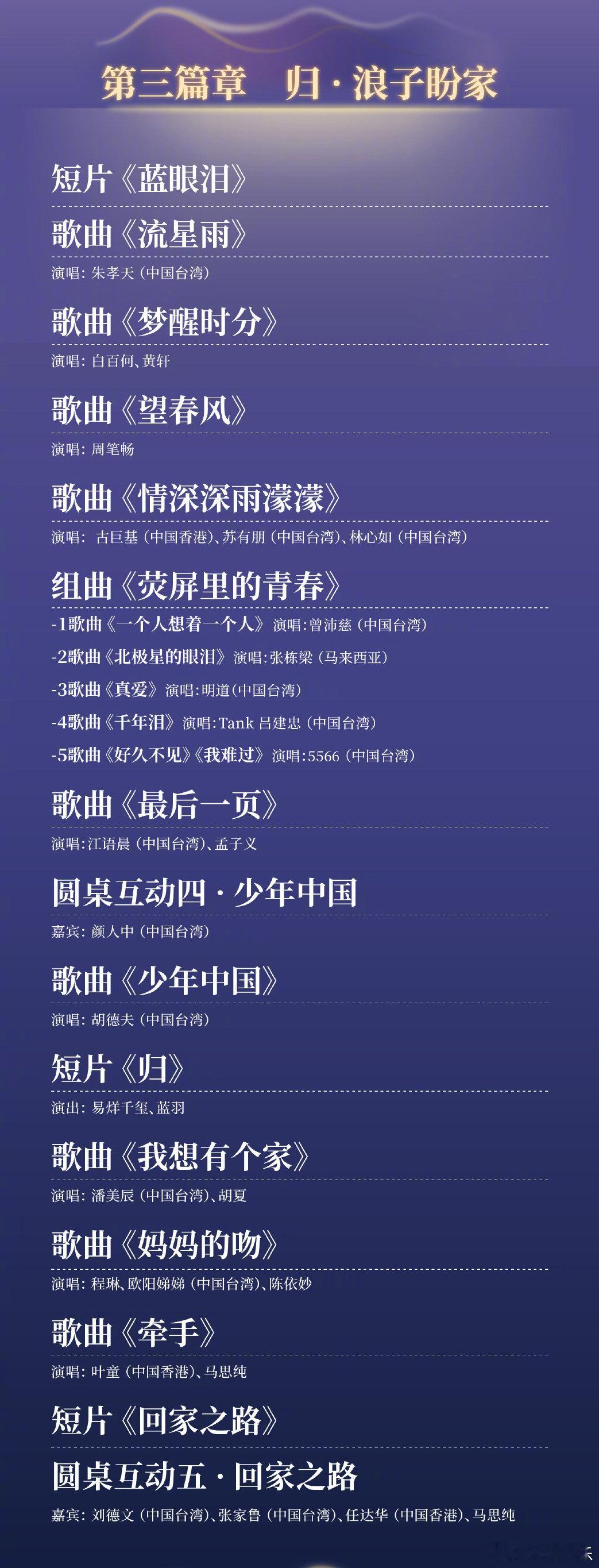 #2026湾区升明月节目单官宣#啦！晚会将于今晚19:40开启直播，不见不散[团圆时刻] ​​​​