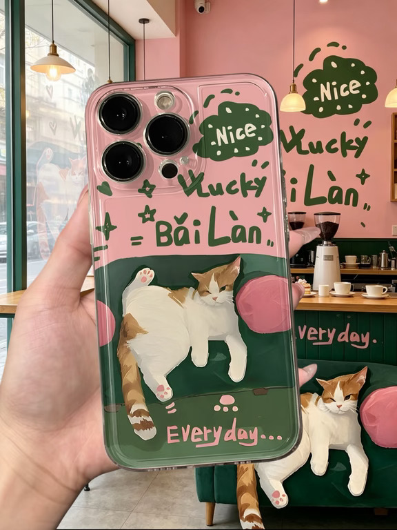 这手机壳简直把小猫画活了！谁懂啊