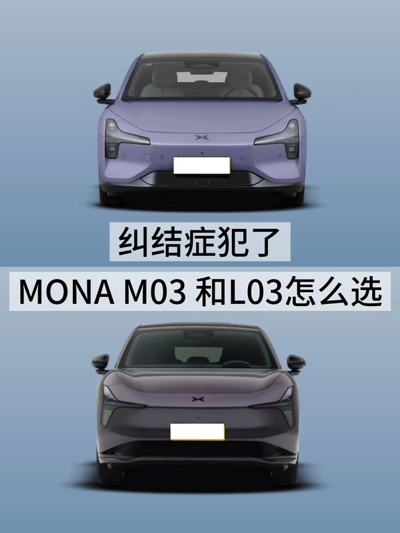 纠结症犯了 MONA M03 和L03怎么选