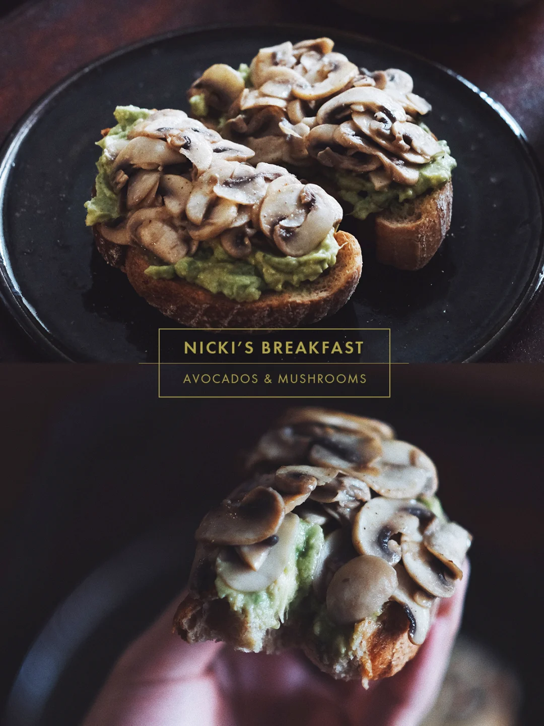 低脂早餐|牛油果的好搭档不是鸡蛋，而是蘑菇