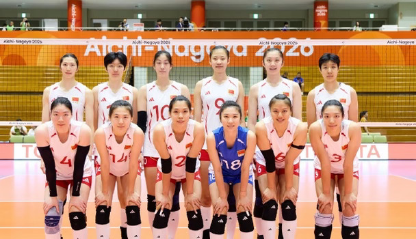 亚运会中国女排vs哈萨克斯坦女排首发阵容