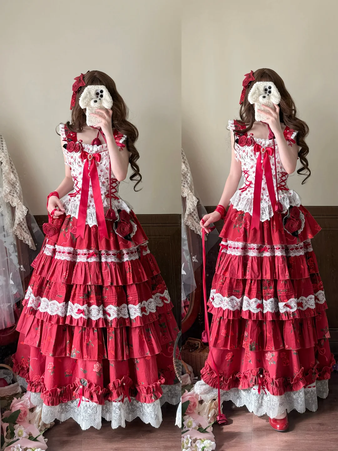 阴天下的小玫瑰