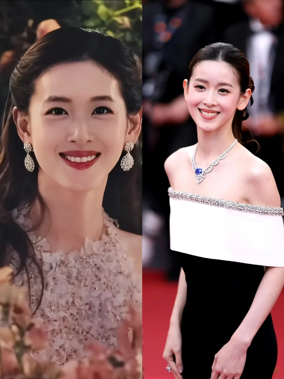 章泽天戛纳生图❗比女明星还耀眼的美！