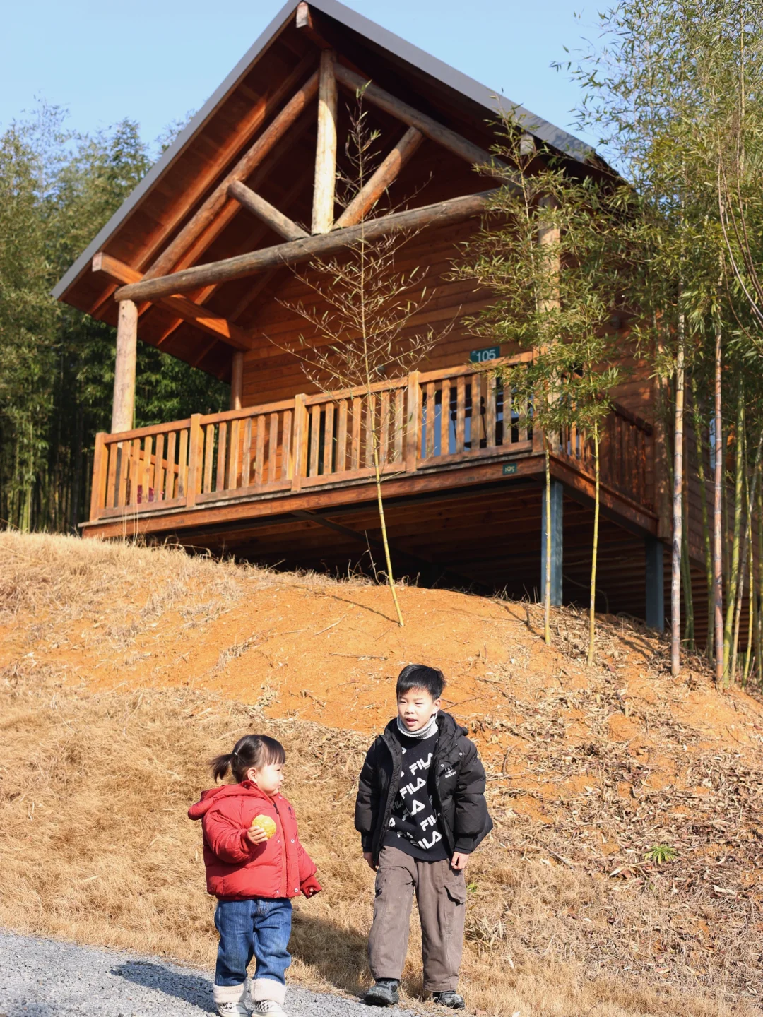 春日亲子出行｜住进莫干山竹林小木屋