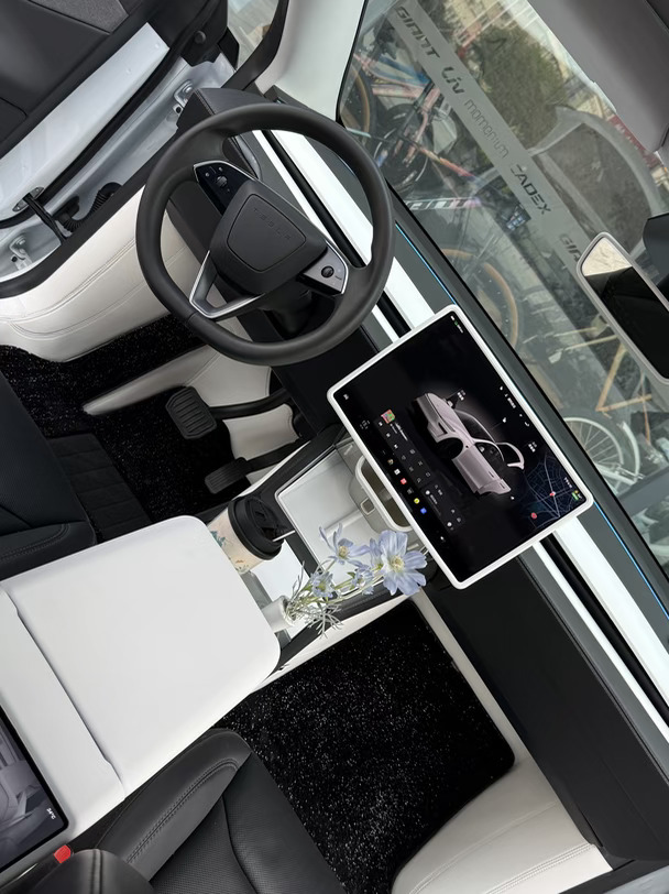 特斯拉model Y 内饰提车啦