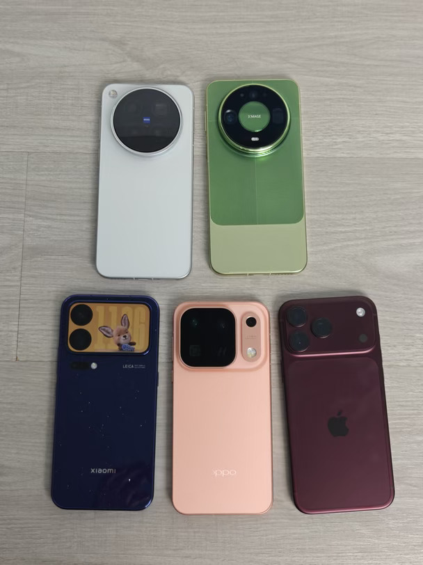 五颜六色的手机，你觉得哪个ProMax好看？