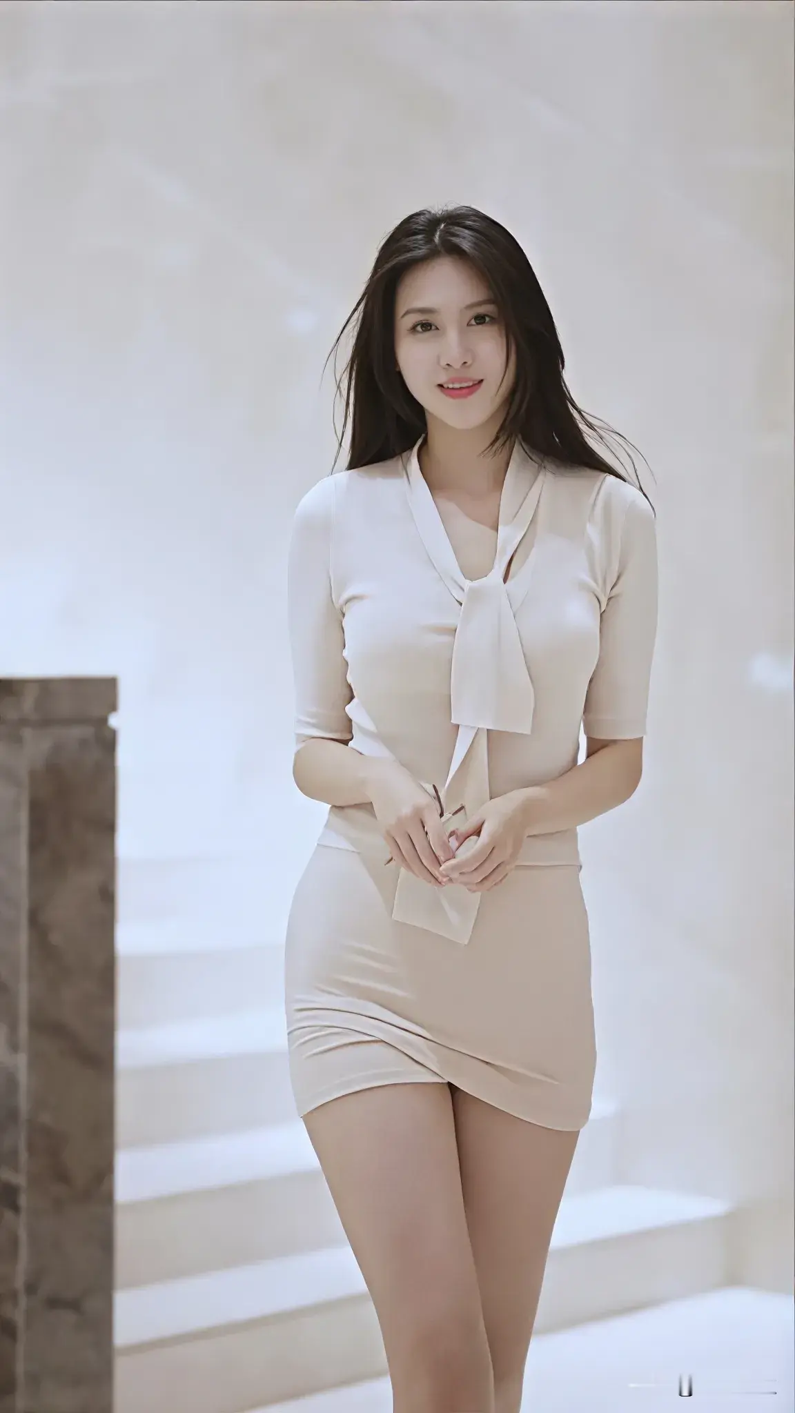 车模小姐姐，微胖界的天花板。