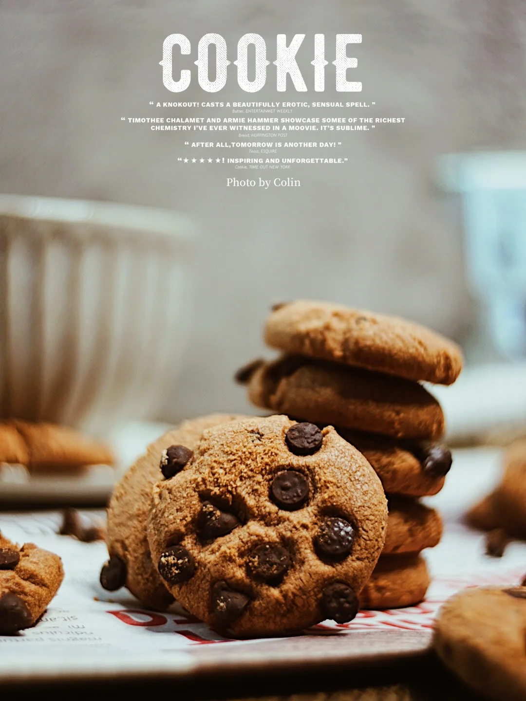 比趣多多还好吃的巧克力豆曲奇🍫香酥掉渣❗️