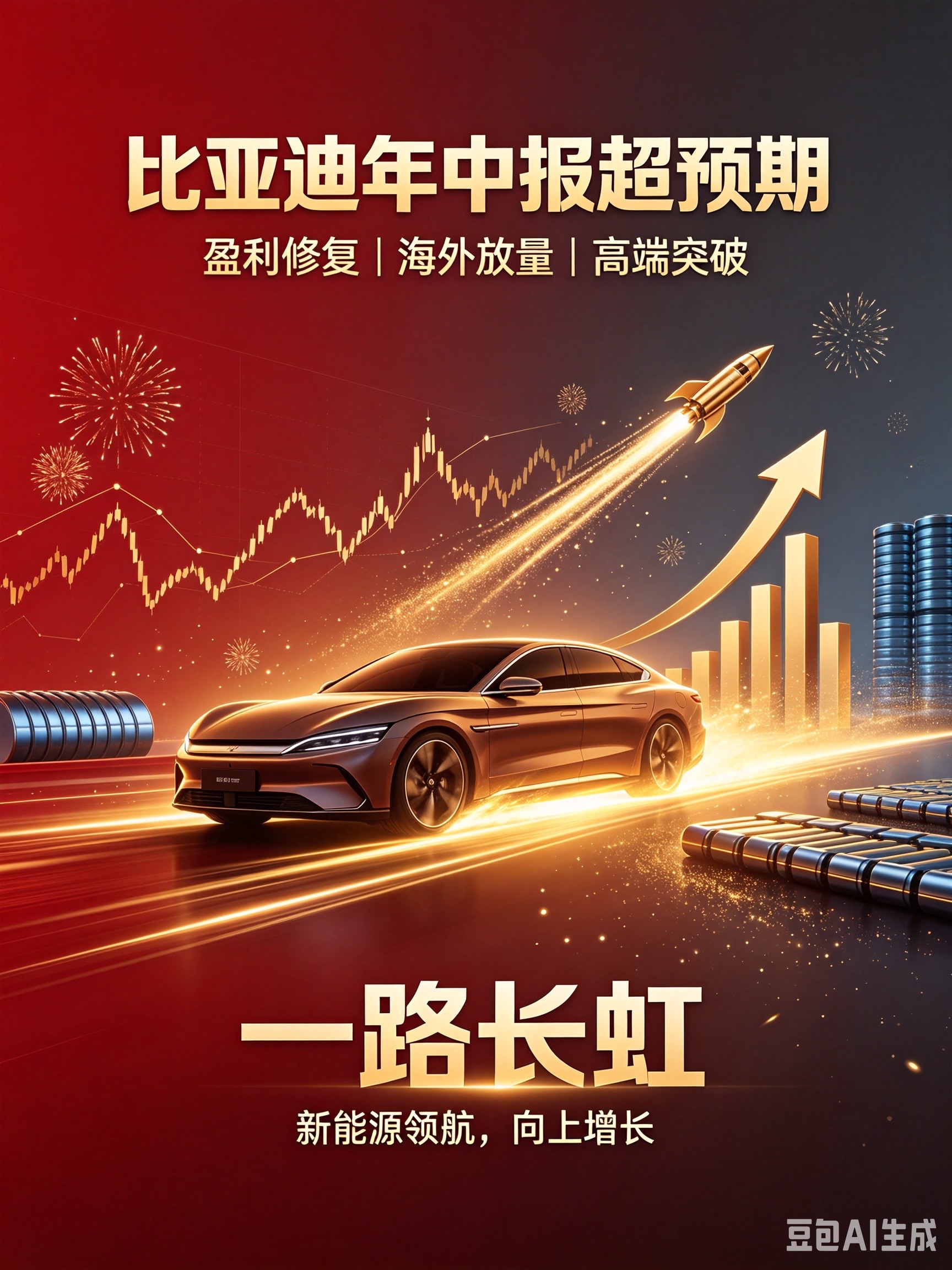比亚迪，巨人再次挺立！比亚迪年中报 比亚迪 比亚迪汽车