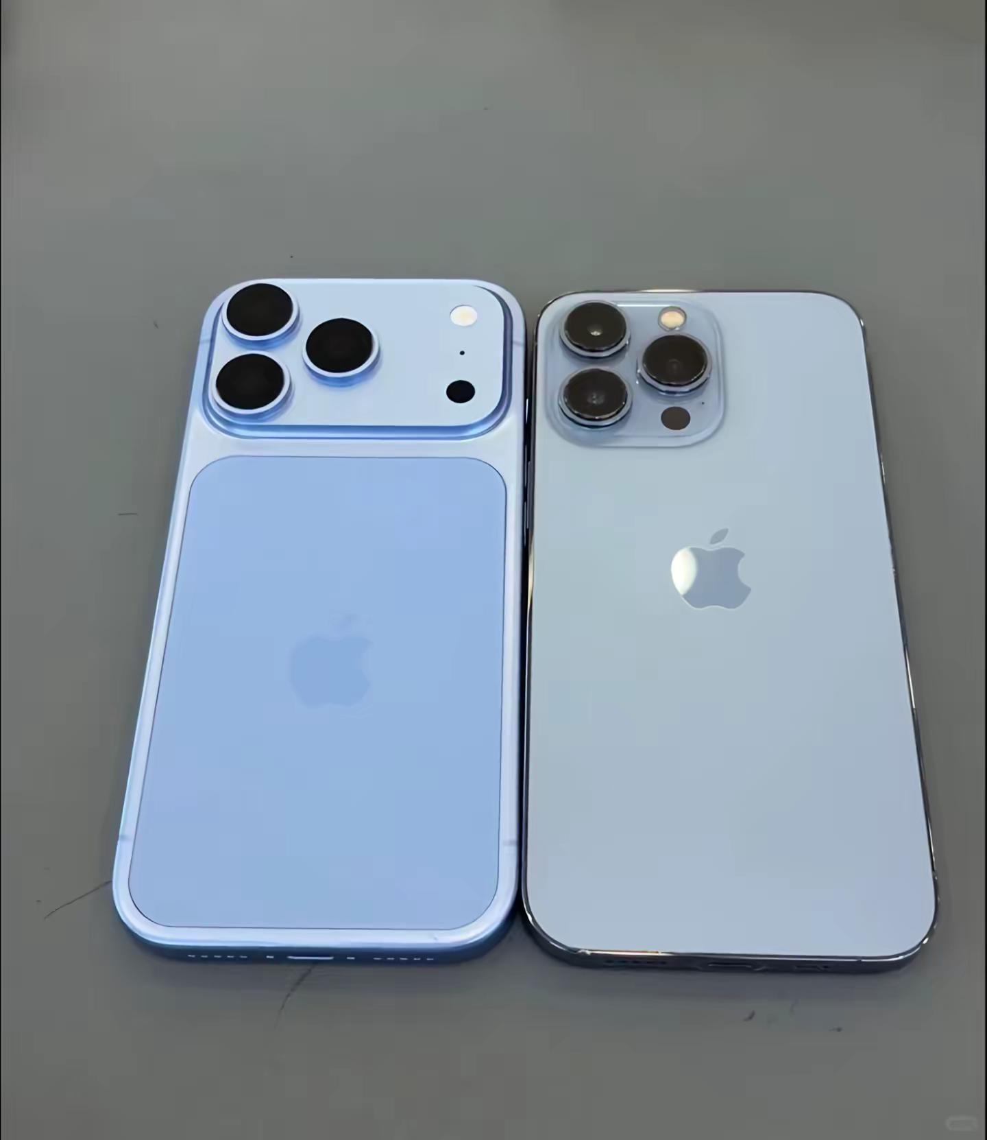 梦回远峰蓝！iPhone18Pro蓝色VS13Pro远峰蓝谁的青春回来了😭苹果手机 iPhone18