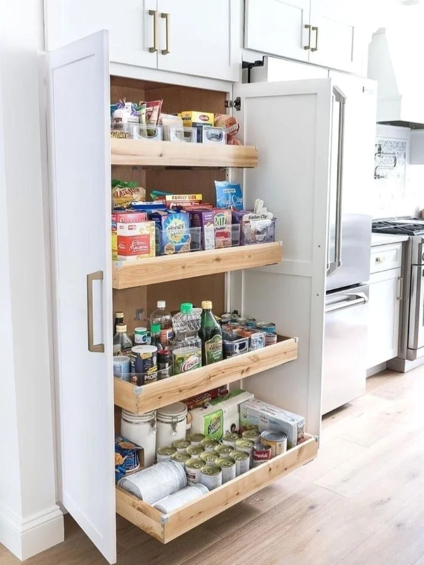 厨房收纳｜神仙收纳储物柜⚠️真香警告