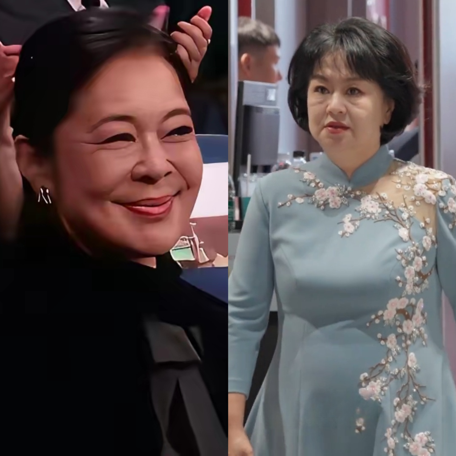 倪萍和鞠萍，是多少人刻在记忆里的童年回忆。
 
年轻时的倪萍，是春晚舞台上端庄温婉的央视门面，眉眼舒展、笑容亲和，美得大方自然；鞠萍姐姐短发清爽、声音温柔，陪着一代孩子长大，甜美又亲切。没有滤镜和浓妆，全是原汁原味的自然美。
 
如今年纪大了，胶原蛋白流失，面部软组织松弛下垂，苹果肌下移、法令纹加深