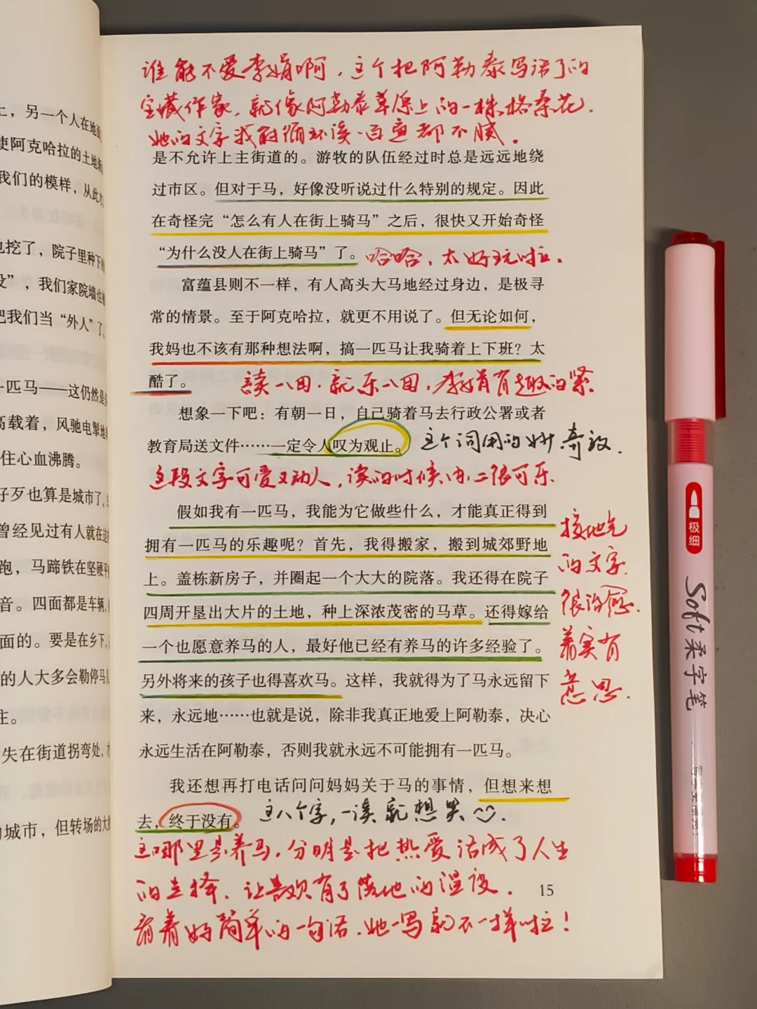 她的文笔简直太惊艳了！我恨不得全文摘抄！