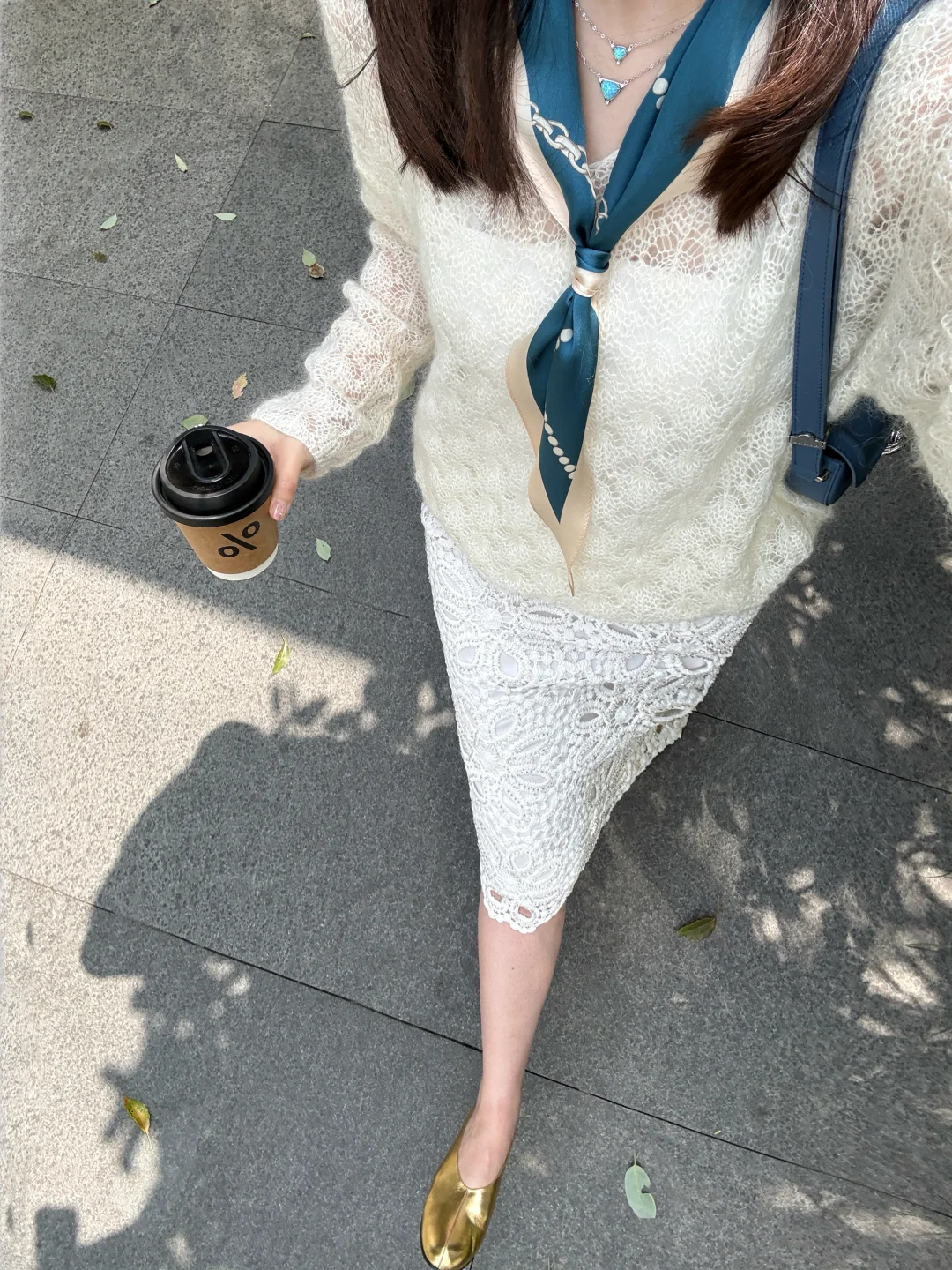 早春漂亮通勤☁️all white简直是打工人的神～