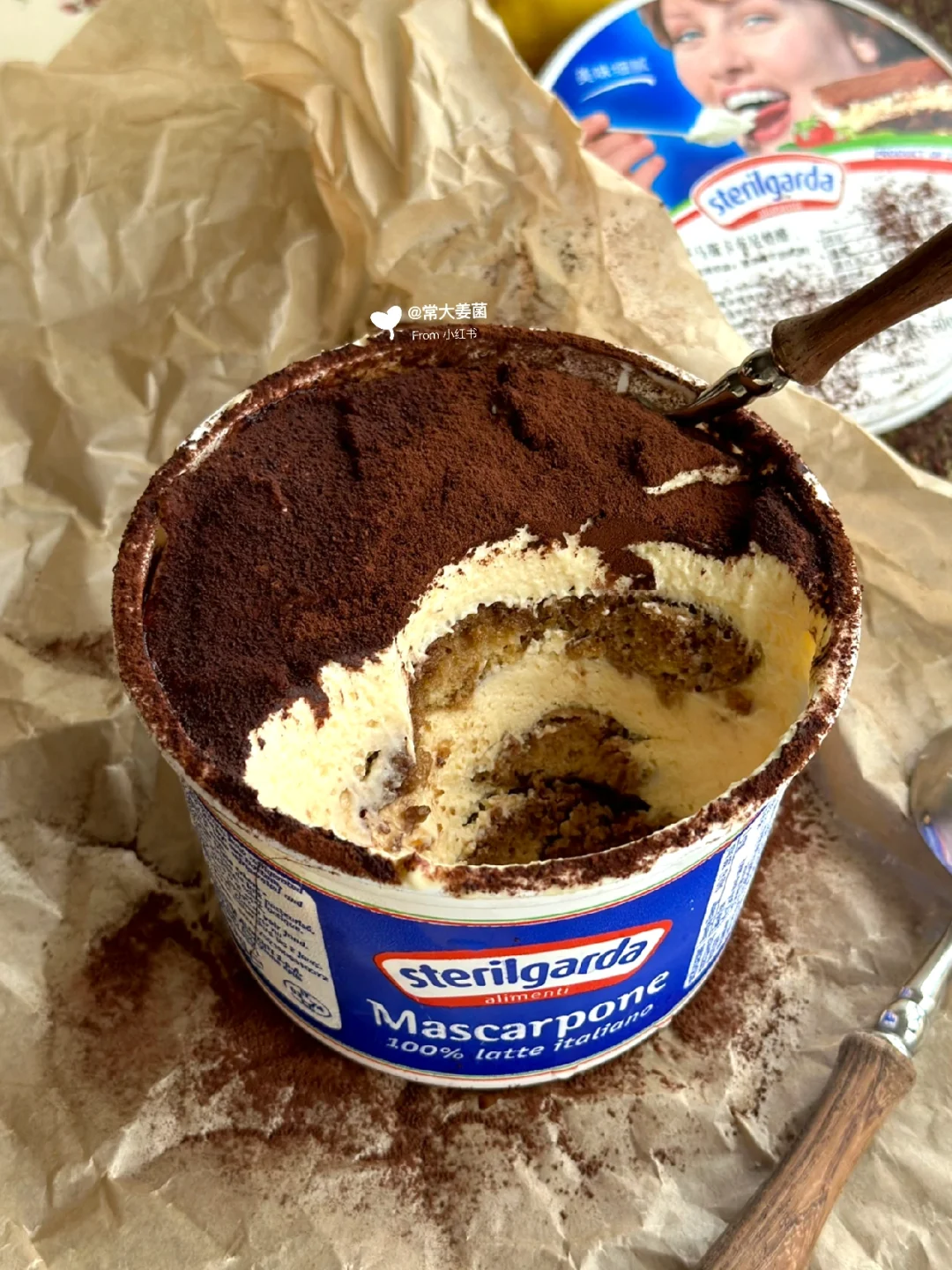 意式传统提拉米苏🇮🇹无奶油の低卡配方📝