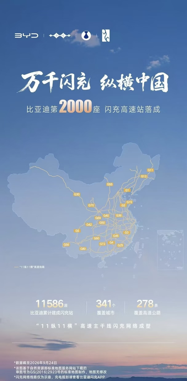 中秋国庆长假自驾闪充出行🚗