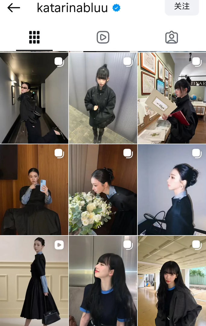 #柳智敏# 去看个男装秀都要发9条ins，有点可怜了 ​