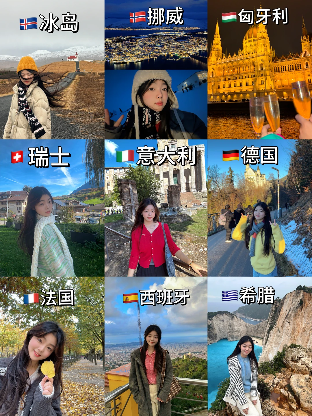 欧洲交换生五个月10国旅行|💰花费4w全记录！