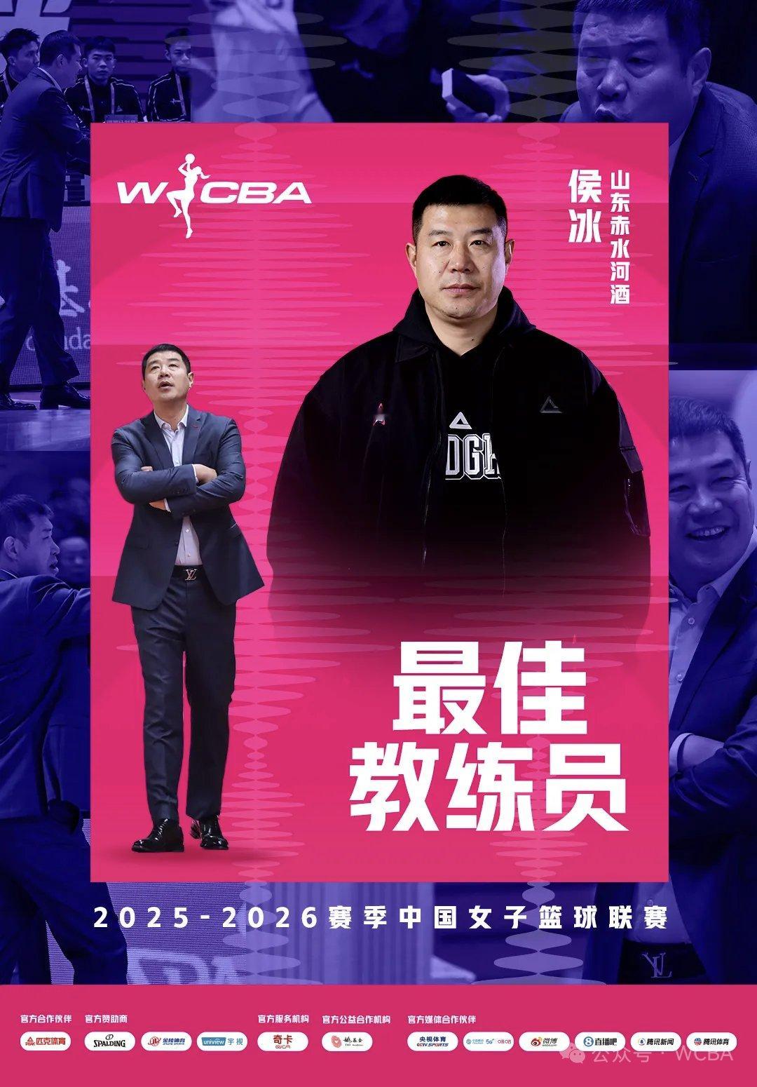 张子宇最大的危机来自于主教练侯冰，因为侯冰刚刚当选了WCBA常规赛最佳...