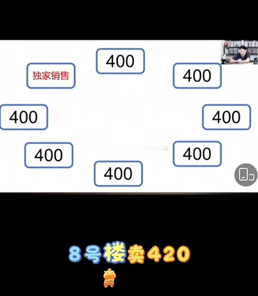 欧神自曝大V团购内幕，假设小区有8栋楼，1、2、3、4、5、6、7栋卖400万，8号楼签给大V独家代理，那么8号楼定价多少？答案是420万。开发商除了要支付传统的渠道佣金外，多出来的20万差价要支付给大V，假设渠道佣金5个点，那么他们的佣金是5个点+20万，大约40万左右，一套400万的房子，他们赚走了40万！欧大跟老东家闹掰了之后，现在什么话都敢讲，把底裤都扒了个底朝天！