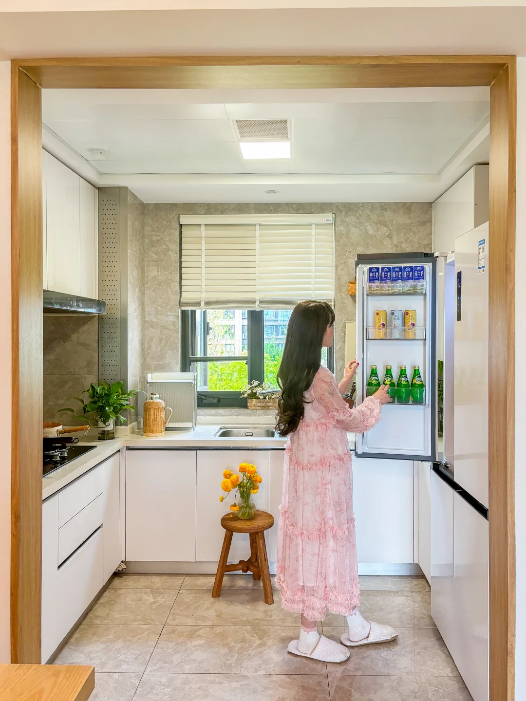把厨房装在阳光里☀️