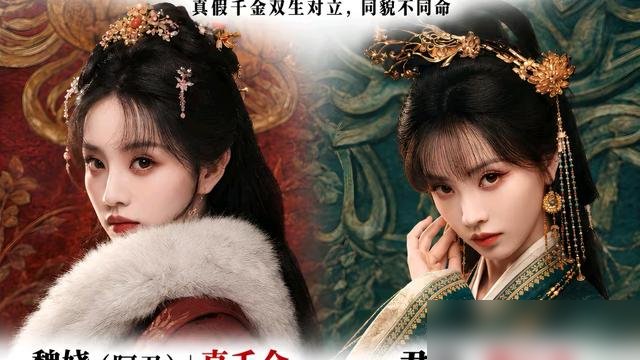 一人演俩“恶女”，还是原声，田曦薇这次是真敢。
《嫁金钗》开播1小时热度破7000，26小时飙到9000，直接刷了平台年度纪录。前4集塞了37个广告，云包场33万座，真金白银砸出来的排面。
她这回分饰真假千金，魏娆声线压得低哑，贴着底层求生那口气，君黛一开口就亮，带着命令感。双声线一明一暗，光听