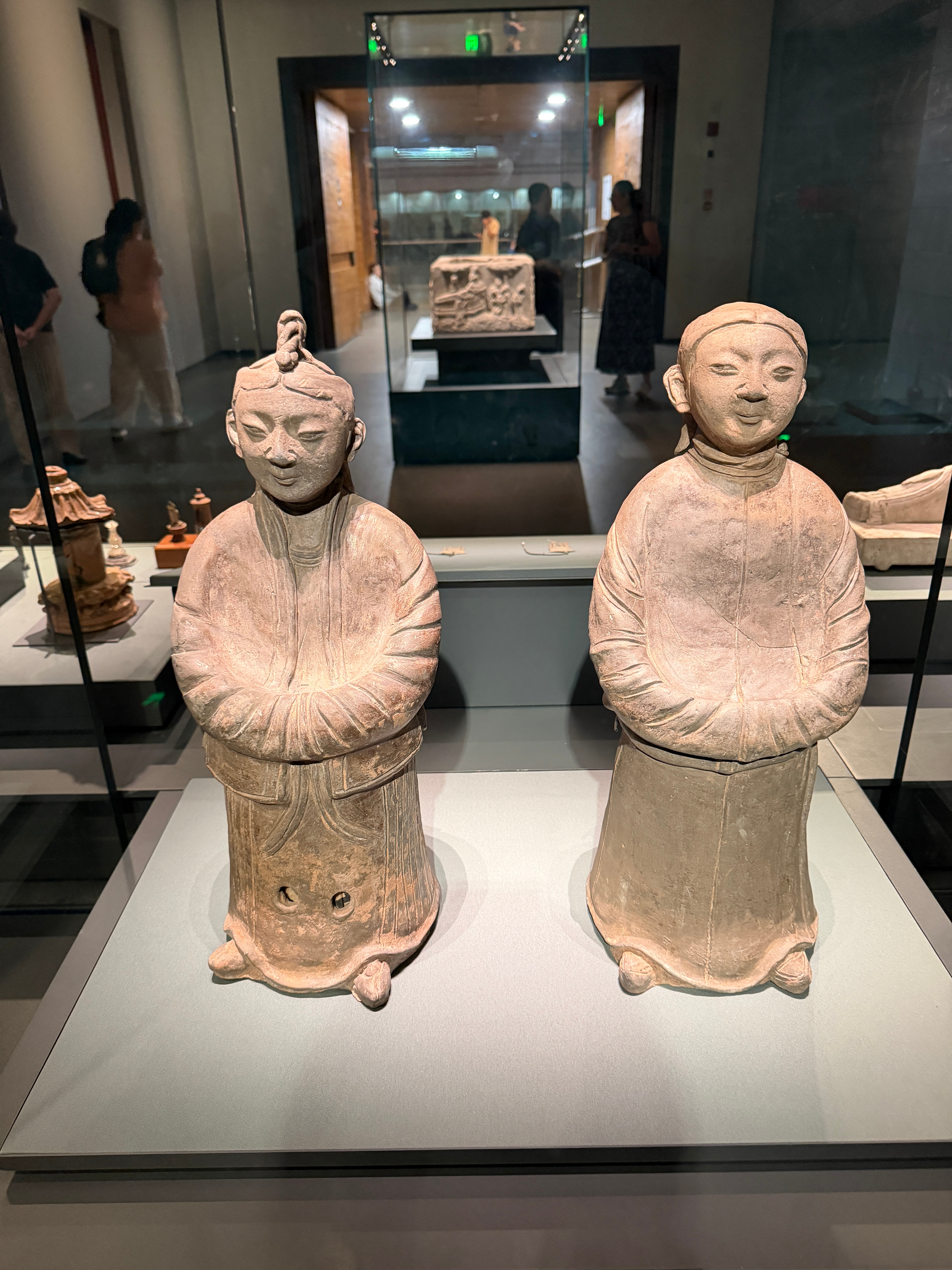 少见的契丹人俑，可以看到契丹髡发，男女皆有。昌平区南口镇陈庄村辽墓出士...