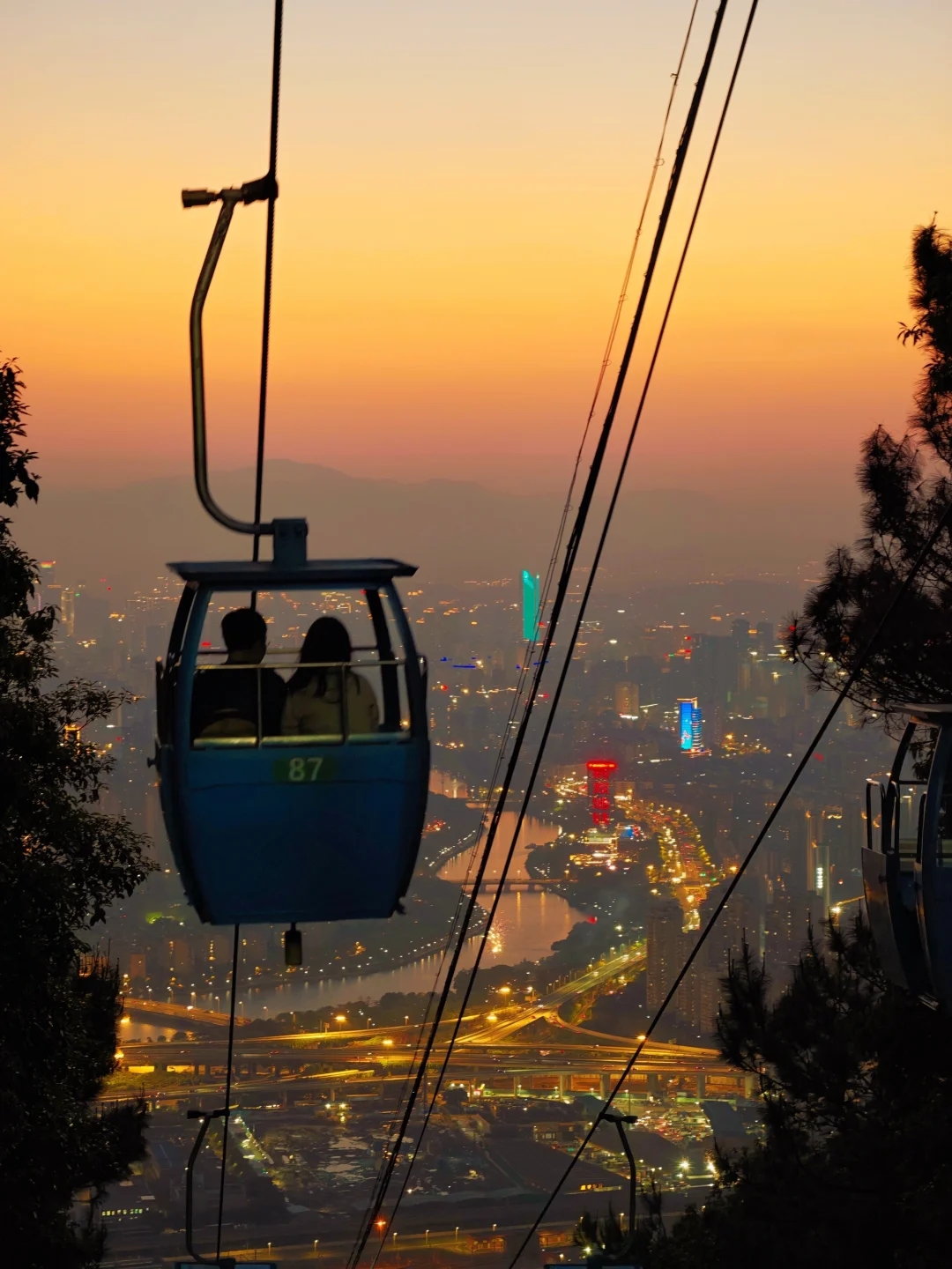 Live实况，4月的福州日落美成现实版lalaland