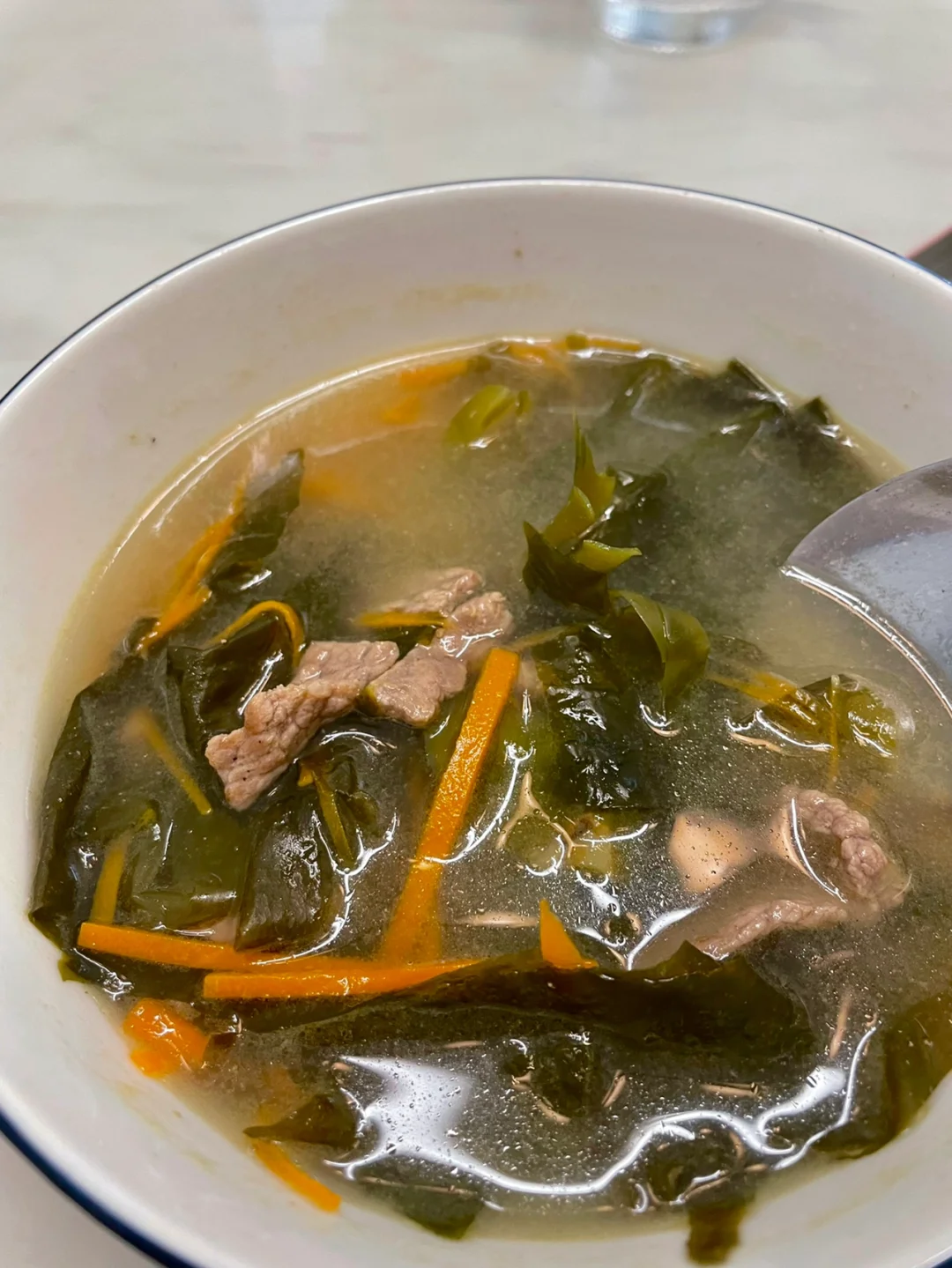 今日份减脂牛肉海带汤