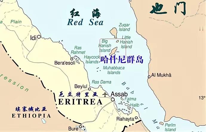 也门胡塞武装占领了红海咽喉要道哈什尼群岛，看看地图位置，这以后谁要从红海过，需要问下赛哥同不同意了！