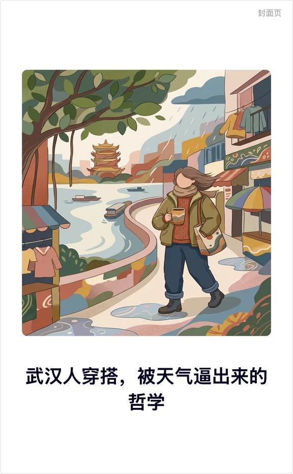 武汉人穿搭，被天气逼出来的哲学