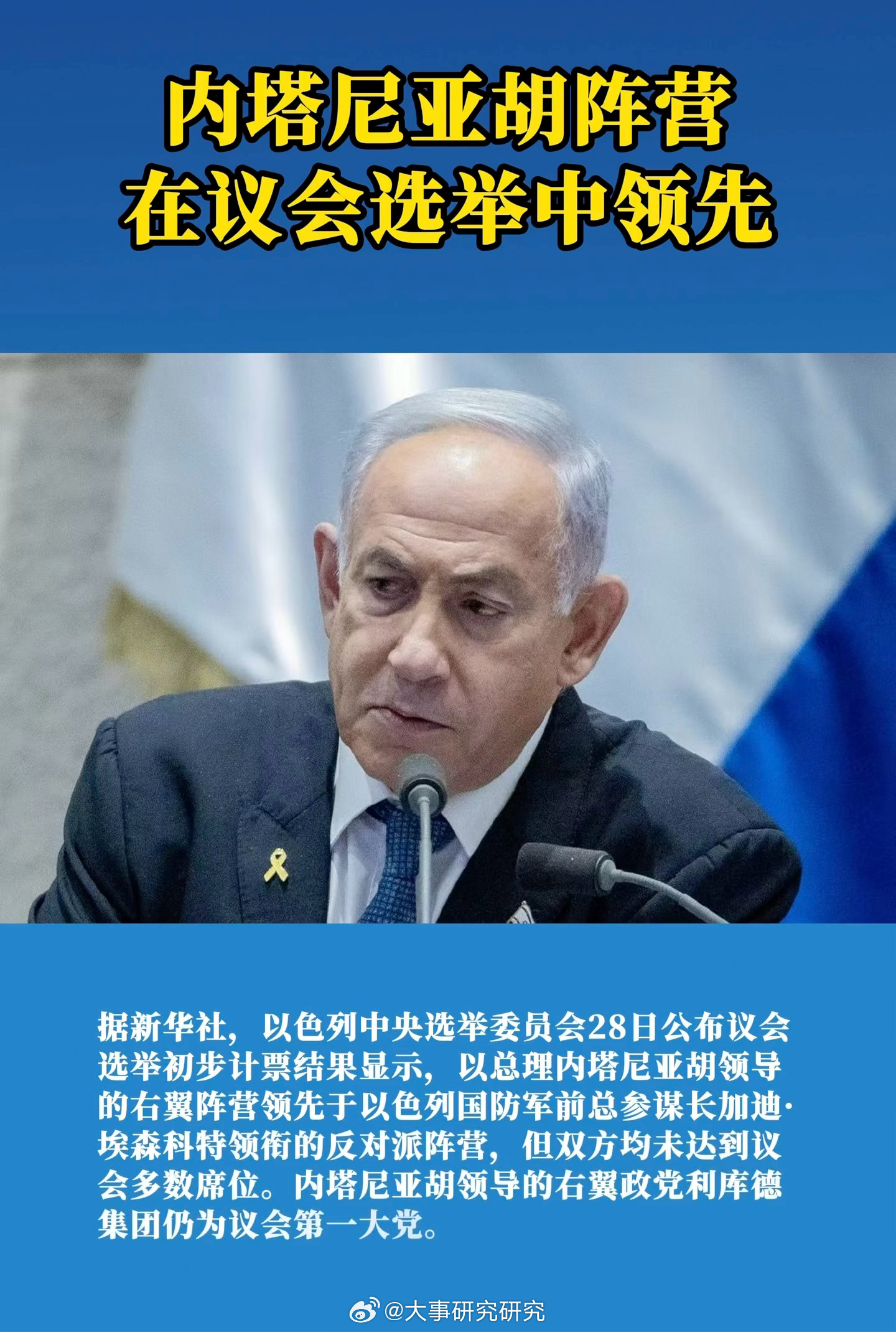 以色列议会选举最终结果尚未出炉，美国总统特朗普便提前评价盟友内塔尼亚胡的表现“非常好”，甚至称“平局也是胜利”，被外界戏称为“半场开香槟”。 一、事件焦点：提前庆祝的“半场香槟”- 核心场景：10月2