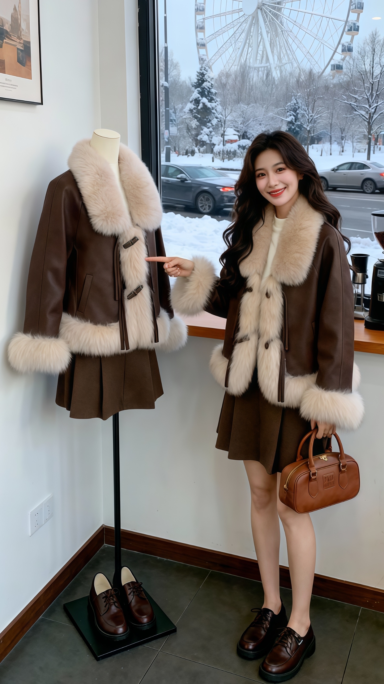 <p>气质女神穿搭 小个子显高显瘦穿搭 名媛风 冬季搭配 小个子穿搭 ...