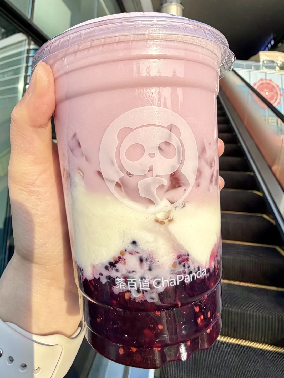 太好了茶百道桑葚回归。。。料巨巨巨巨巨多！！！