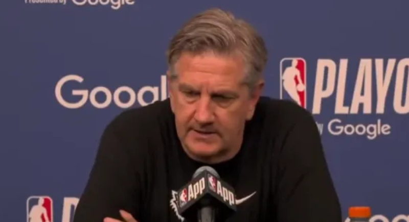 芬奇：我们调整防守却让卡斯尔进入状态，我为开局承担责任  今天NBA季...