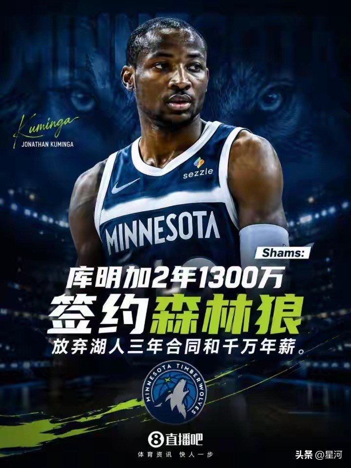 库明加拒绝湖人首发！明明待遇优厚，为何却不为所动？
终于想不通！
库明加为何婉拒湖人？
明明给到三年合同还有首发席位，他却丝毫没有动心。

网上有不少球迷分析，问题出在湖人队内的球权分配上面。东契奇和里弗斯两个人会占据大量的出手回合。就算库明加去到湖人坐上首发，大概率也很难拿到稳定球权。

很多机会