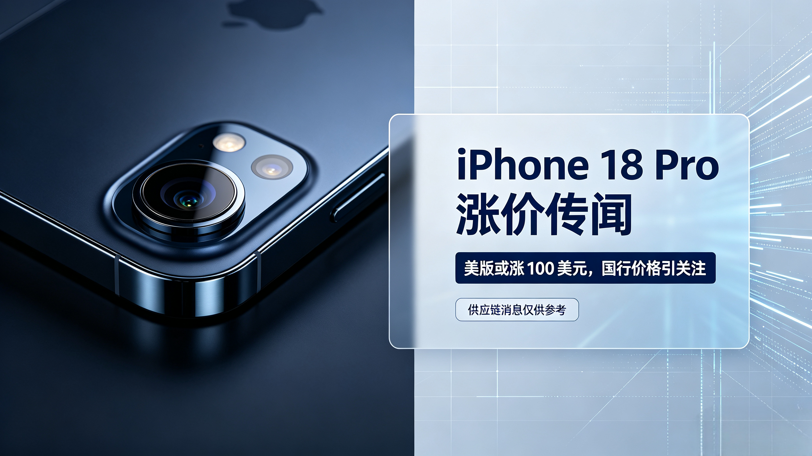 曝iPhone18 Pro仅涨价100美元！国行或破万元