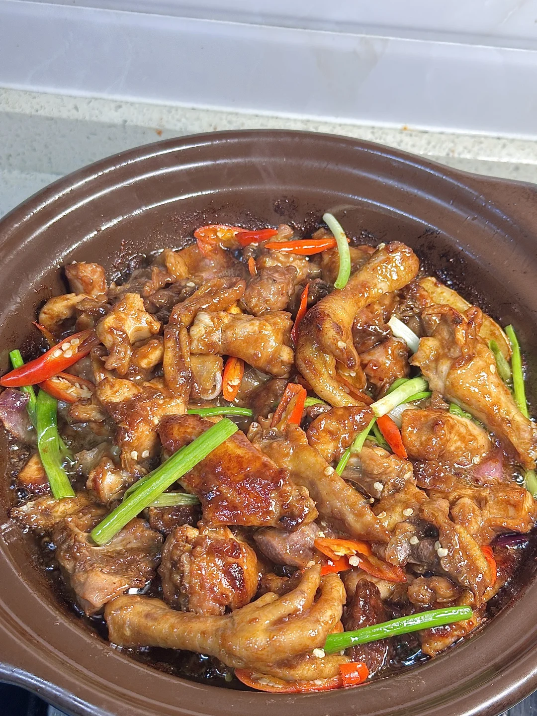 太好吃了！啫啫鸡煲 嫩滑鲜香