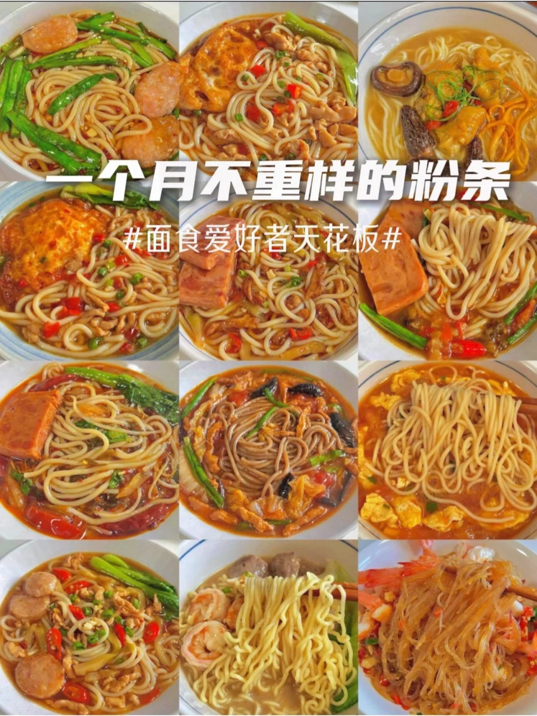 一个月不重样的粉条、简单易做嘎嘎好吃