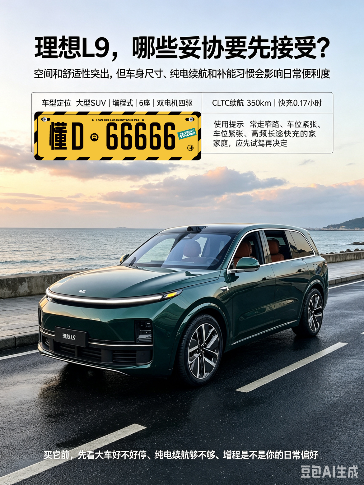 理想汽车的出现，一定程度引领了新势力们向娱乐化、舒适化迈进，把家搬进了汽车。作为中年奶爸群体的代表车型，理想L9把娱乐功能做到了极致，在车上等人不再是一种无聊的事。小孩也不会再觉得坐车是很无聊的事情。【来自懂车帝车友圈】