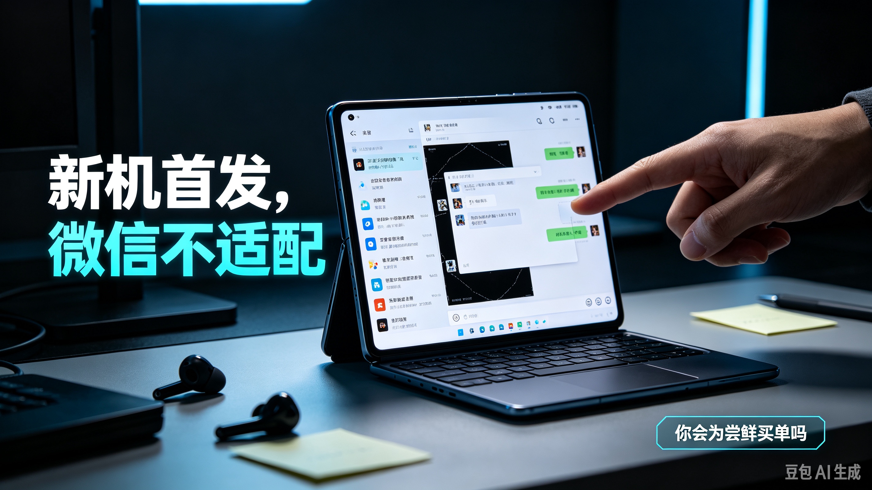 iPhone Duo最大槽点来了！大批用户直呼太鸡肋

今天iPhoneDuo微信不适配直接冲上热搜，刚入手新机、准备尝鲜双屏体验的网友，瞬间集体破防！

很多人满心欢喜拿下新款双屏手机，本以为能解锁全新操作、大屏办公追剧超爽，结果核心常用的微信直接不适配。

目前大部分用户反馈：微信画面显示异