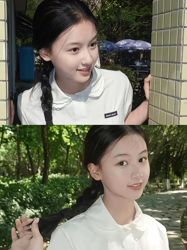 👧赵钰琪这张脸，是内娱久违的“原生电影脸”