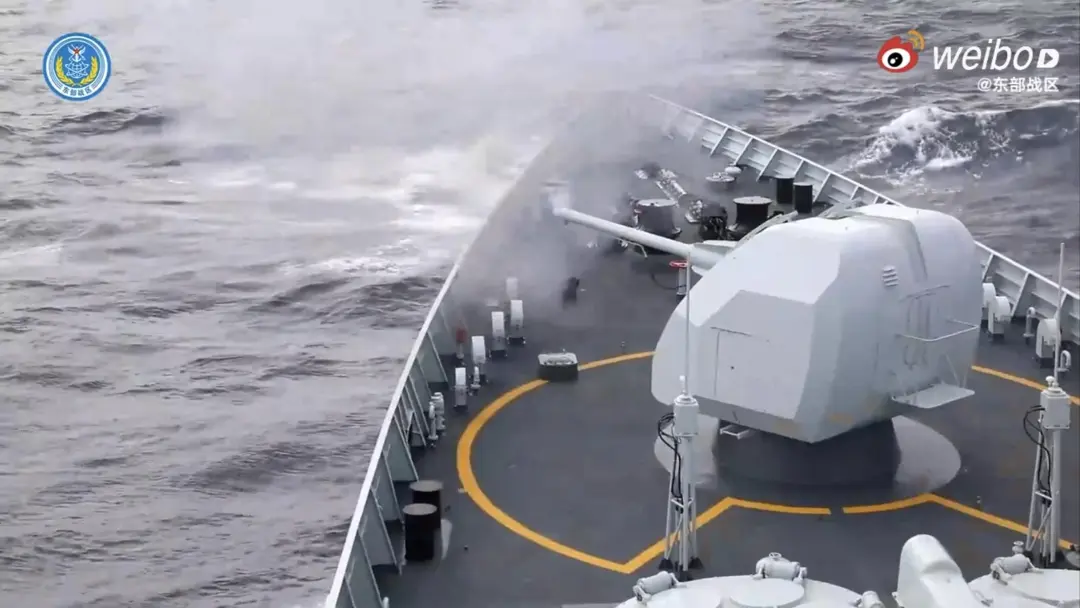 围岛演习第2天火力全开！实弹覆盖台岛全域