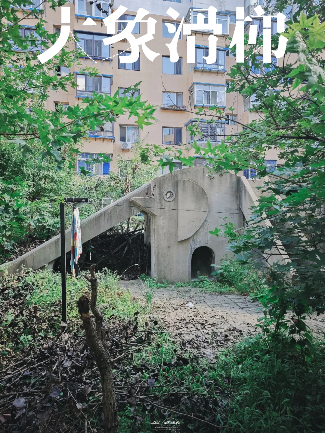 你的童年里，有没有这样一座大象滑梯