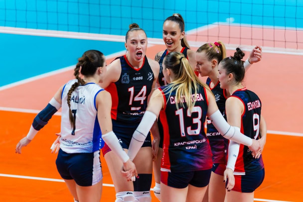 俄罗斯女排联赛科拉贝尔卡3-0叶尼塞