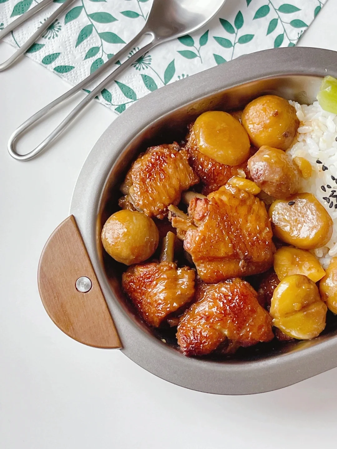 宝宝秋季下饭菜❗️板栗烧鸡翅🔥好吃到舔盘